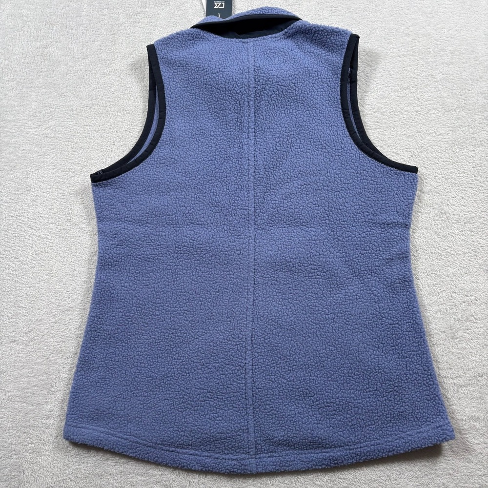 Cutter & Buck Cascade Epic NFL Carolina Panthers Football Vest Womens Large Blue - Picture 7 of 8